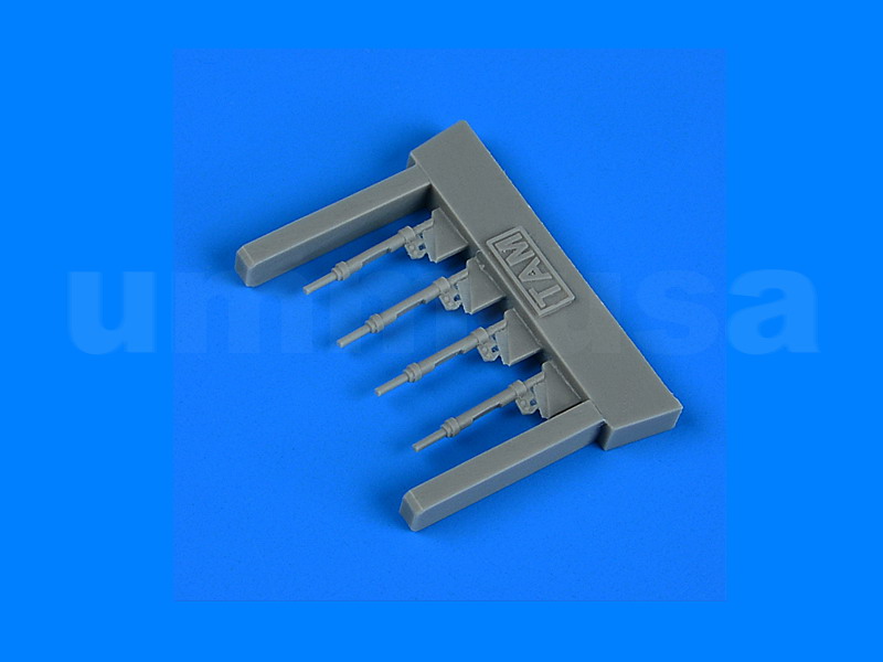 QB72625 Bf 109G-6 piston rods w/ undercarriage legs locks 1/72